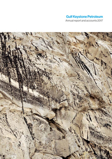Miniature Gulf Keystone Petroleum Rapport annuel 2017