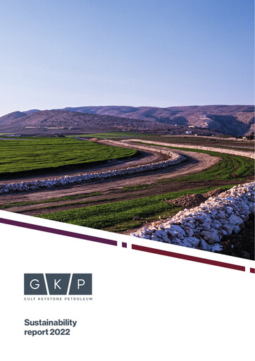 Miniature Gulf Keystone Petroleum Rapport de durabilité 2022
