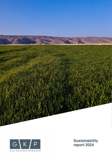 Miniature Gulf Keystone Petroleum Rapport de durabilité 2024