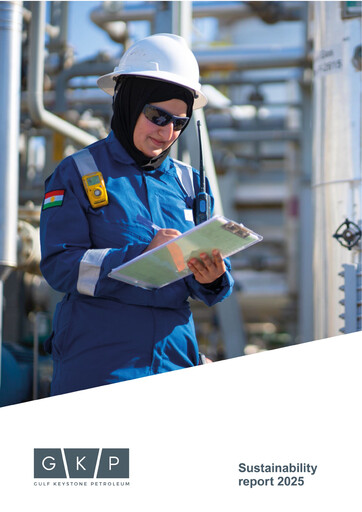 Miniature Gulf Keystone Petroleum Rapport de durabilité 2025