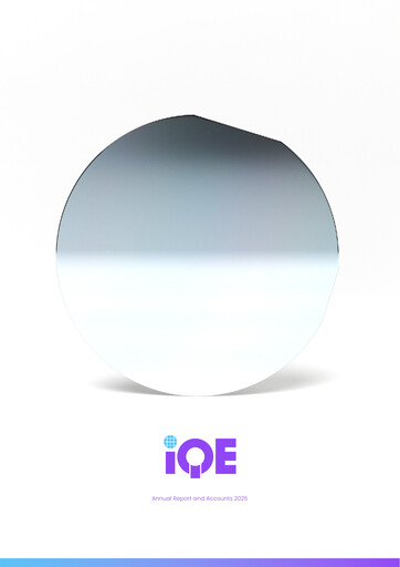 Thumbnail IQE plc Annual Report 2025