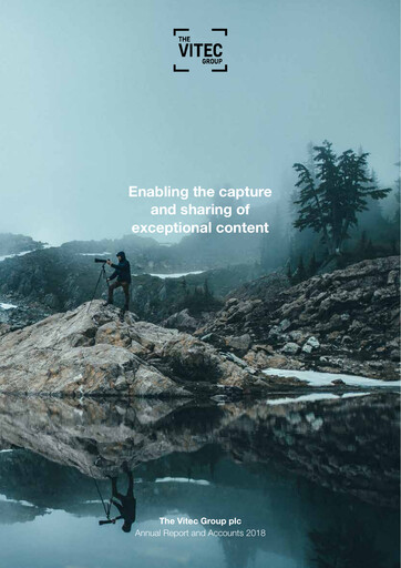Thumbnail Videndum Plc Annual Report 2018