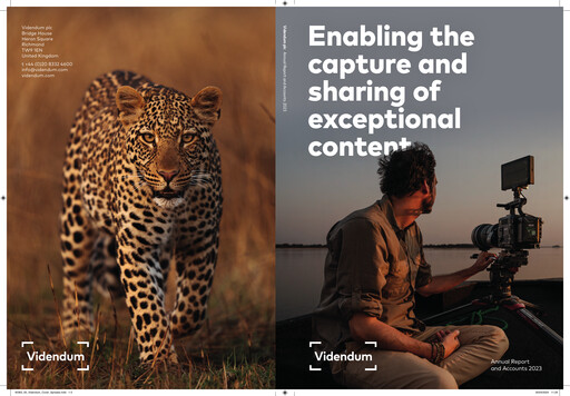Thumbnail Videndum Plc Annual Report 2023