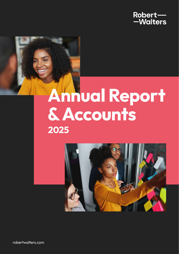 Thumbnail Robert Walters Annual Report 2025