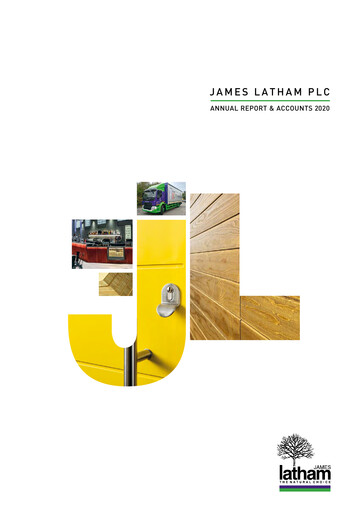 Thumbnail James Latham plc Annual Report 2019-2020