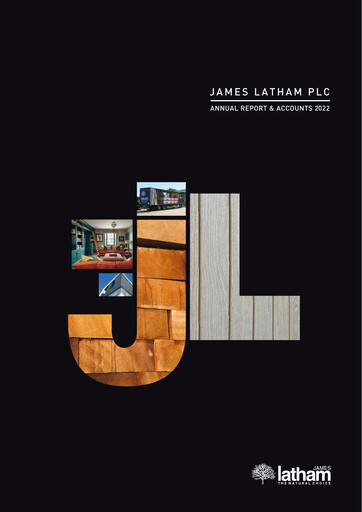 Thumbnail James Latham plc Annual Report 2021-2022