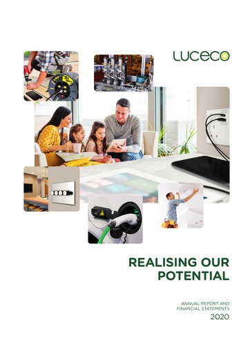 Miniature Luceco plc Rapport annuel 2020