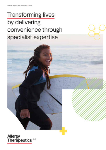 Thumbnail Allergy Therapeutics Annual Report 2018