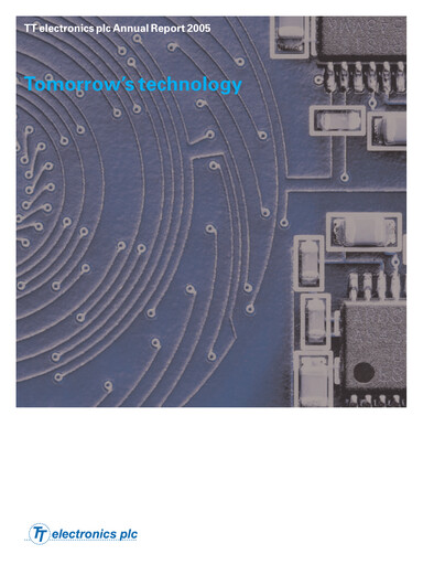 Thumbnail TT Electronics Annual Report 2005
