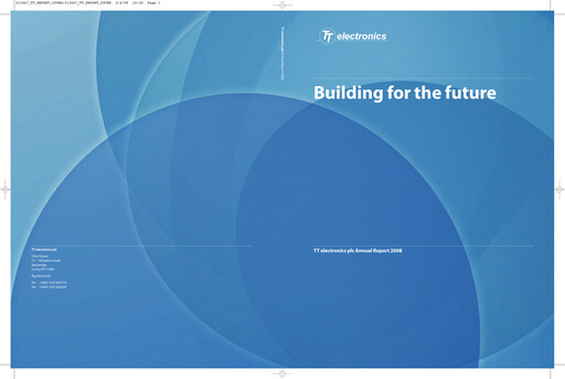Thumbnail TT Electronics Annual Report 2008