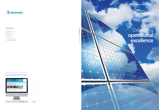 Thumbnail TT Electronics Annual Report 2010