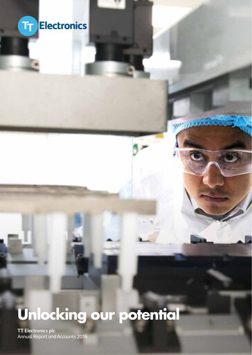 Thumbnail TT Electronics Annual Report 2016