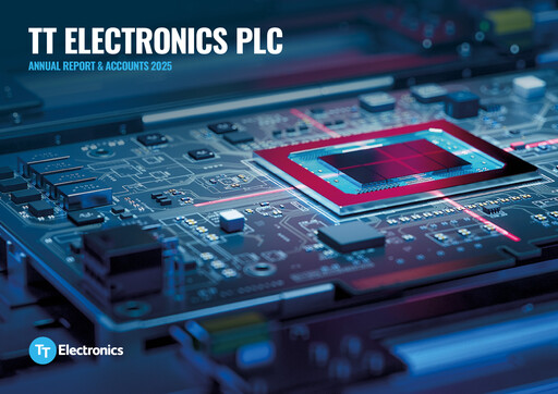 Thumbnail TT Electronics Annual Report 2025