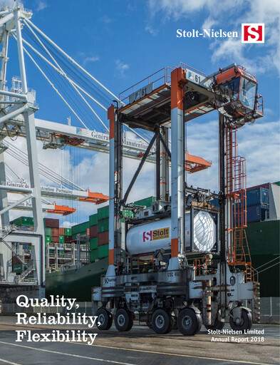 Thumbnail Stolt-Nielsen Limited Annual Report 2018
