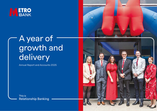 Thumbnail Metro Bank Holdings Annual Report 2025