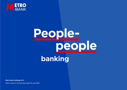 Thumbnail Metro Bank Holdings Half-year Report 2023-h1