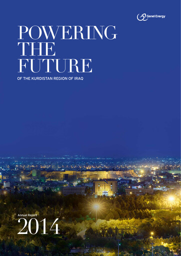 Thumbnail Genel Energy Annual Report 2014