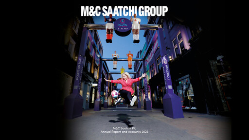 Thumbnail M&C Saatchi Annual Report 2022