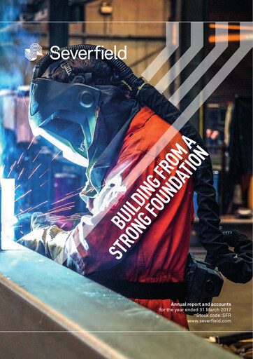Thumbnail Severfield Annual Report 2017
