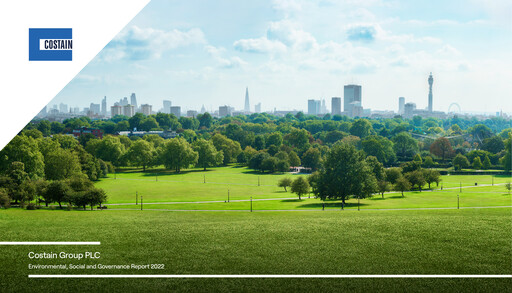 Thumbnail Costain Group ESG Report 2022