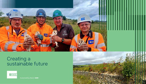 Thumbnail Costain Group Sustainability Report 2025