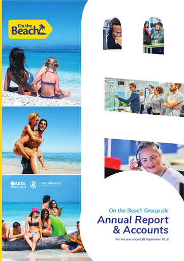 Thumbnail On the Beach Group Annual Report 2018