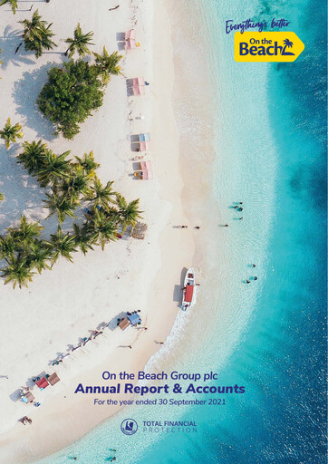 Thumbnail On the Beach Group Annual Report 2021