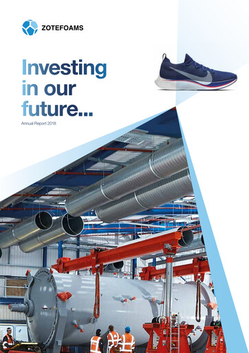 Thumbnail Zotefoams Annual Report 2018
