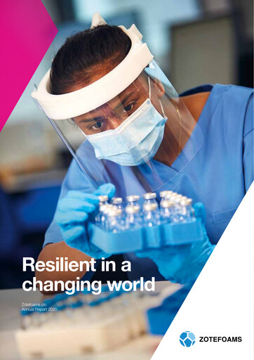 Thumbnail Zotefoams Annual Report 2020