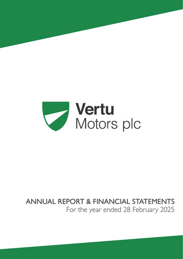 Thumbnail Vertu Motors Annual Report fy2025