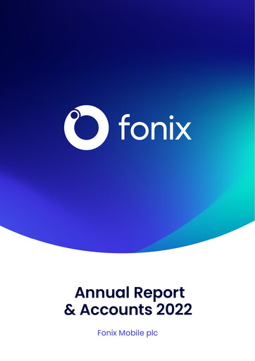 Thumbnail Fonix Mobile Annual Report 2022