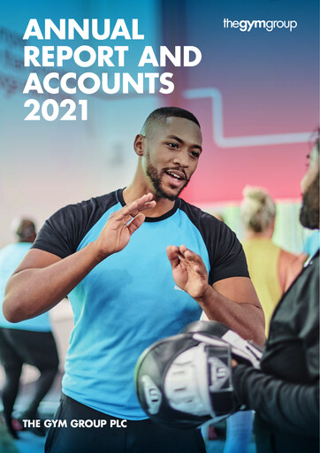 Thumbnail The Gym Group Annual Report 2021
