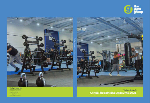 Thumbnail The Gym Group Annual Report 2023