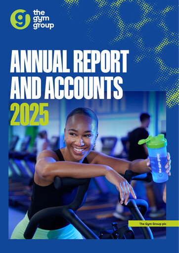 Thumbnail The Gym Group Annual Report 2025