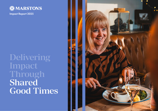 Thumbnail Marston's ESG Report 2025