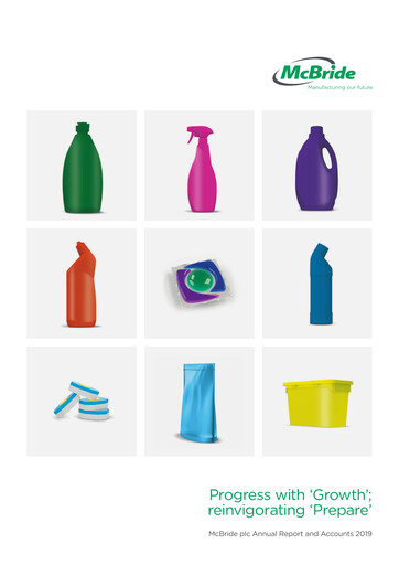 Thumbnail McBride Annual Report 2019