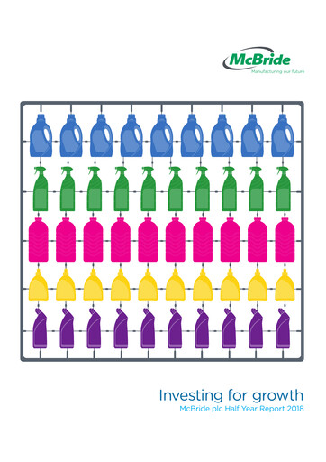 Thumbnail McBride Half-year Report 2018-h1
