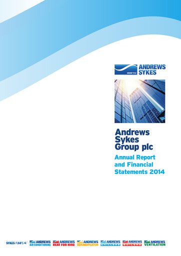 Thumbnail Andrews Sykes Group Annual Report 2014