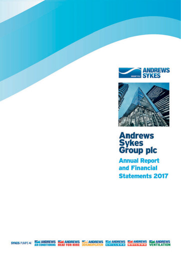 Thumbnail Andrews Sykes Group Annual Report 2017