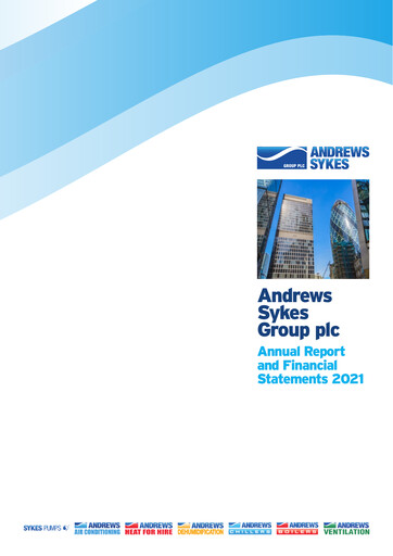 Thumbnail Andrews Sykes Group Annual Report 2021