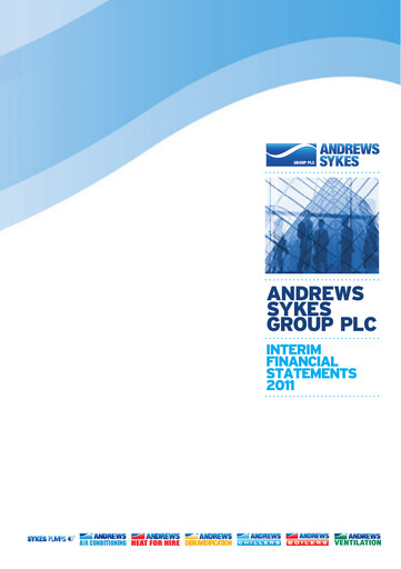 Thumbnail Andrews Sykes Group Half-year Report 2011-h1