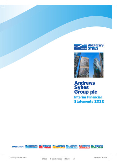 Thumbnail Andrews Sykes Group Half-year Report 2022-h1