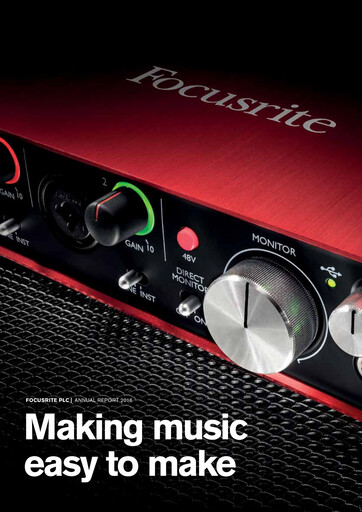 Thumbnail Focusrite Annual Report 2016