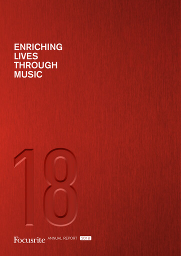 Thumbnail Focusrite Annual Report 2018