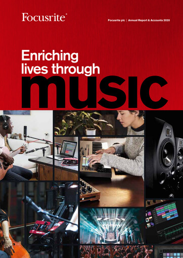 Thumbnail Focusrite Annual Report 2020