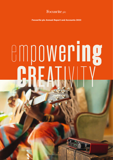 Thumbnail Focusrite Annual Report 2023