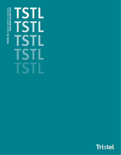 Thumbnail Tristel Annual Report fy2020