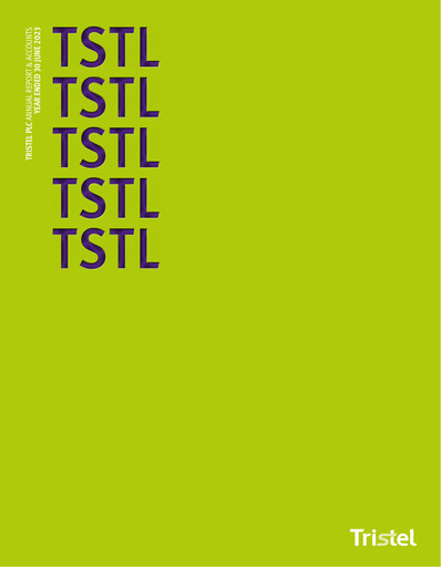 Thumbnail Tristel Annual Report fy2023