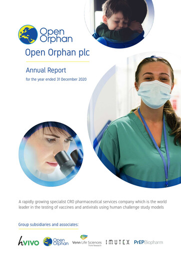 Thumbnail hVIVO Annual Report 2020