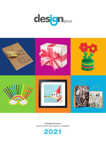 Thumbnail IG Design Group Annual Report 2021